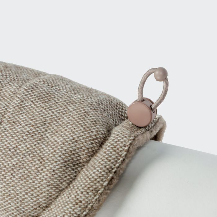 Утеплена куртка для такс і схожих порід собак Cloud7 Brooklyn Dachshund Бежевий 4