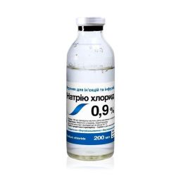 Натрію хлориду розчин-дезінтоксикаційне 200 мл