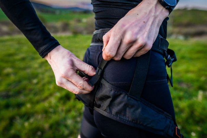 Пояс для прив'язі собак Canix belt 2.0 Non-stop dogwear Чорний M