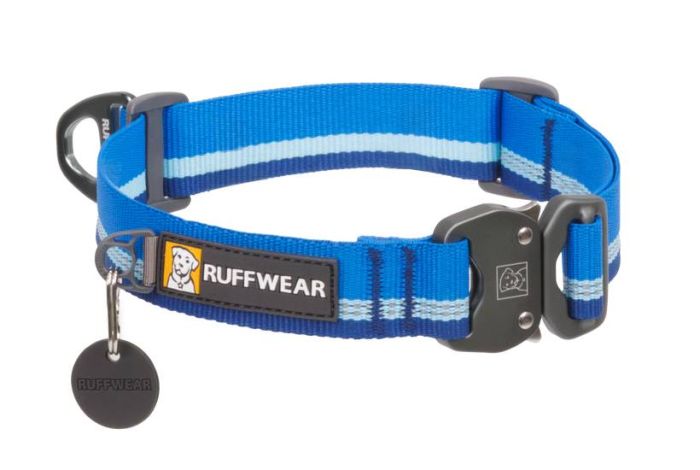 Посилений нашийник для собак зі світловідбивачем Ruffwear Top Rope™ 51-66 см Блакитний