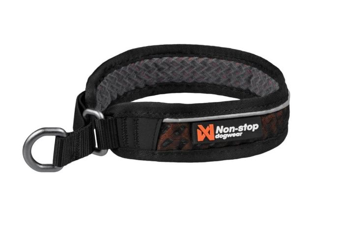Нашийник для собак Rock collar 3.0 Non-stop dogwear Чорний/Помаранчевий XS