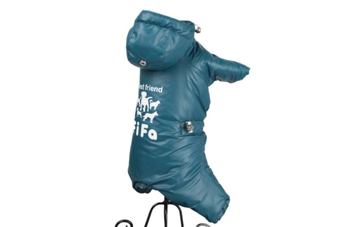 Партнер комбінезон для собак хлопчиків на силіконі, хутро M1