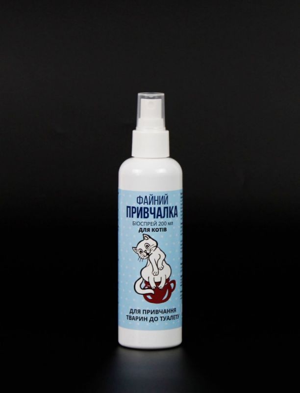 Спрей привчання до туалету для кішок 200 мл Файний 