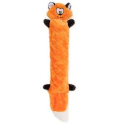 М'яка іграшка для собак лисиця ZippyPaws Jigglerz Fox з пищалкою