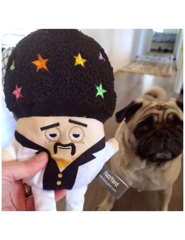 М'яка іграшка для собак FuzzYard Диско-грибочок