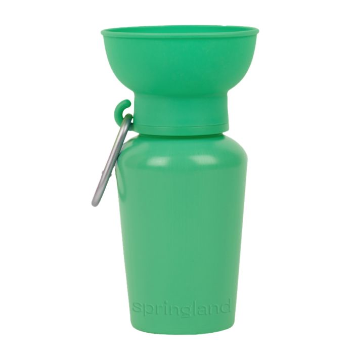 Пляшка-поїлка для собак Springland Зелений 590 мл
