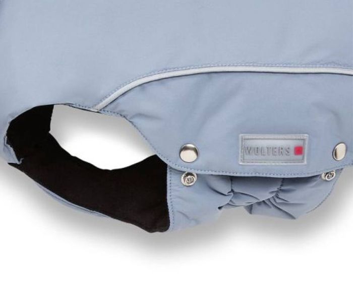 Куртка парку для собак Wolters Amundsen для Мопсів та Бульдогів 44 см Синій