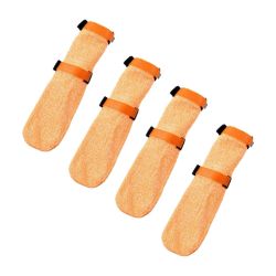 Високі шкарпетки для собак Protector light socks high Non-stop dogwear Помаранчевий М 4 Шт.