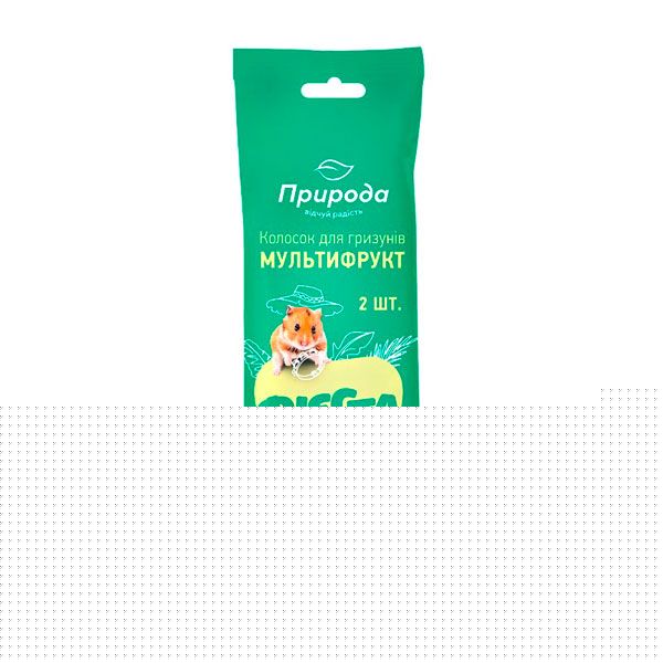 Колосок для гризунів Фієста Мультифрукт, Природа Колосок для гризунів Мультифрукт, Природа