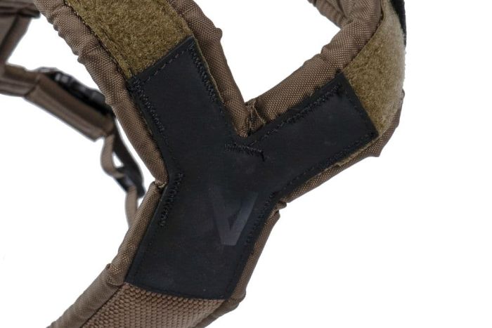 Подовжена шлейка для собак Line harness long WD Non-stop dogwear Оливковий 5