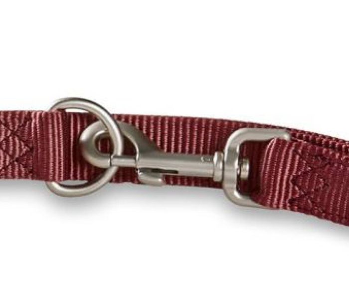 Повідець перестібка з нейлону Wolters Professional XL 3 м / 25 мм Бордовий