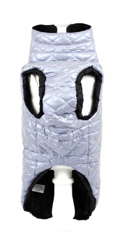 Жилет Харлі стьогана плащівка блакитний (хлопчик) XXL1