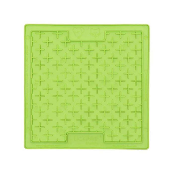 Лизальний килимок антистрес для котів LickiMat Buddy Green Cat, м'яка основа