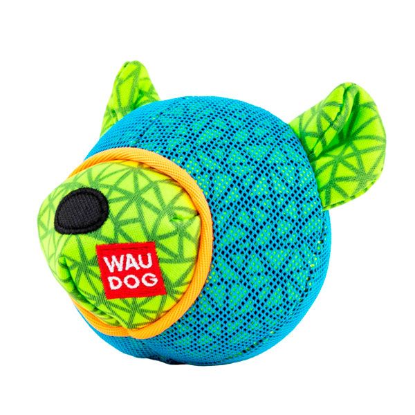 Ведмідь WAUDOG Fun блакитний, 12х11 см 