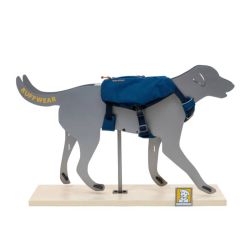 Стенд для мерчендайзингу у вигляді собаки з підставкою Ruffwear Ollie POP™ 66 x 50 x 15 см