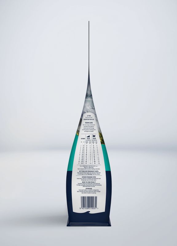 Повнораціонний сухий корм для котів Ziwi Peak Steam Dried Дика риба Південного океану 2,2 кг