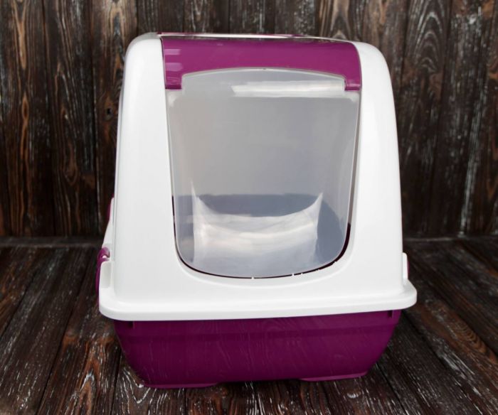 Туалет для котів будка 503740 см Чорничний