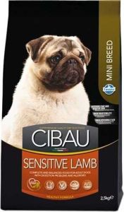 Farmina Cibau Mini Adult Sensitive Lamb Фармін Сухий корм з ягнятком для дорослих собак дрібних порід з чутливим травленням 2.5 кг 