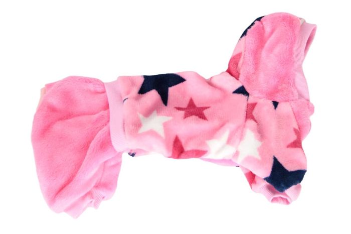 Ялинка світшот для собак дівчаток трикотаж на флісі Бордо S1