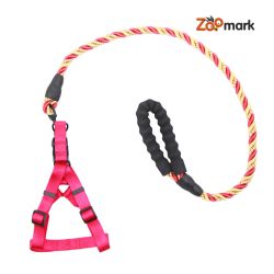 Шлея і повідець комплект 2,517-20110 круглий шнур, з пінною ручкою 