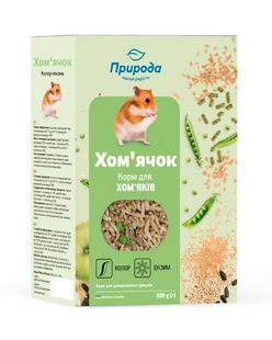 Хомячок колор + ензим Сузіря 500 г Хомячок колор + ензим Сузіря 500гр