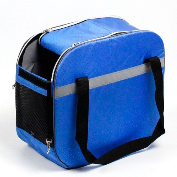 Сумка Адель блакитна, 34х30х17 см 