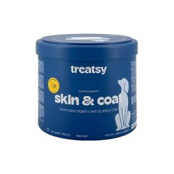 Вітамінний комплекс для вовни та шкіри собак Treatsy Skin & Coat 180 г 60 шт