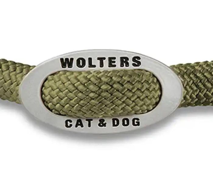 Нашийник канат для собак Wolters K2-Rope Programme 35 см / 9 мм Оливковий
