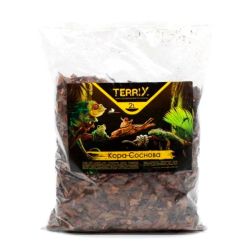 Кора соснова для тераріуму TerriX M 5-20 мм, 2 л 
