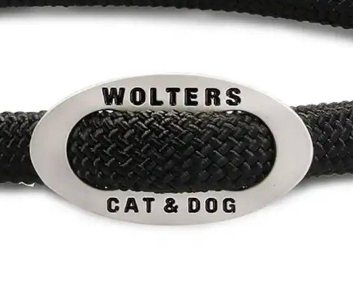 Нашийник канат для собак Wolters K2-Rope Programme 40 см / 9 мм Чорний