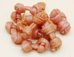 Гантель з мясом курки 200гр 6см РМ045 