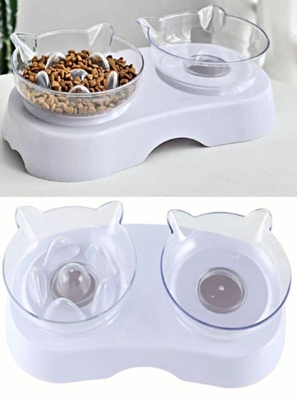 Миски на підставці Infinite Future 339,529,5 см у вигляді кішок