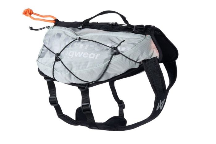 Рюкзак для собак Trail light dog backpack Non-stop dogwear Сірий XS