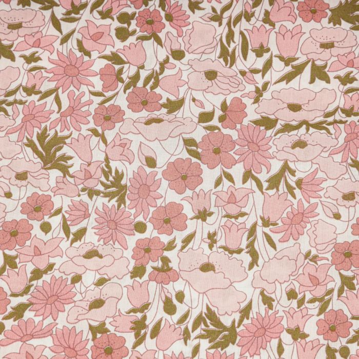 Бандана для собак Cloud7 Poppy Flower Рожевий S