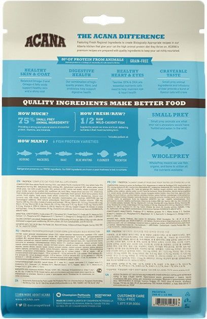 ACANA Pacifica Cat для котів 340 г