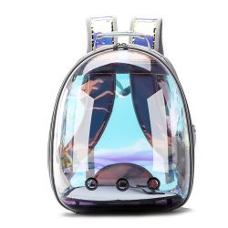 Рюкзак овальний екран 33х40х25 см неоновий 