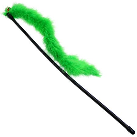 Вудка-дражнилка з хвостом марабу 