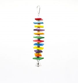 Іграшка для папуг деревяна. 284 см.