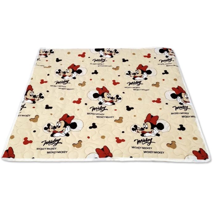 Пелюшка багаторазова Міккі Бежева 65х65 см