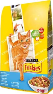 Friskies з лососем і овочами 10 кг