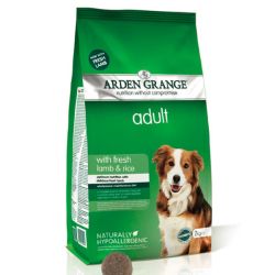 Arden Grange Adult Fresh з ягням та рисом сухий гіпоалергенний корм для дорослих собак 2 кг