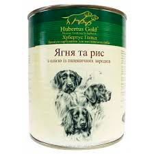 Хубертус Голд ягня, яловичина, ріпа, лляна олія консерви для цуценят 400 г Консерви Хубертус для щенят ягня, гов, пастер,ріпа, льнян.мас 400г