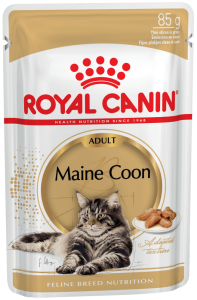 Royal Canin Mainecoon Adult (Роял Канін) для кішок породи мейн-кун у віці старше 15 місяців 85 г Акція 3+1