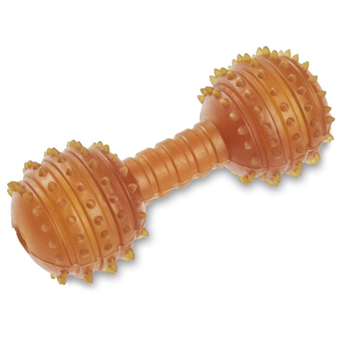 Wolters Pure Nature Dental Dumbbell Іграшка гантель для чищення зубів собак, натуральний, нефарбований каучук (легке гризіння) S