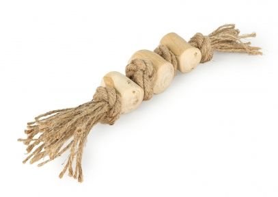 Гризак із кавового дерева канат із конопляного джуту S (4329 см)