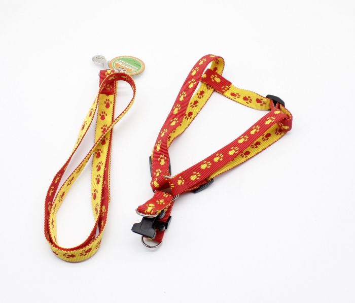 Комплект Franty Style Paw нейлон Жовто-червоний 20мм34-5241-62 см. 