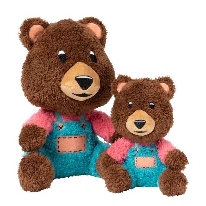 М'яка іграшка для собак FuzzYard Ведмедик Пушик S