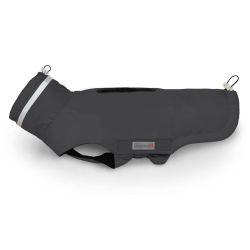 Попона дощовик для мопсів та бульдогів Wolters Modern Classic Темно-сірий 46 см