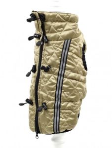 Жилет Бетсі стьогана плащівка золото (дівчинка) L