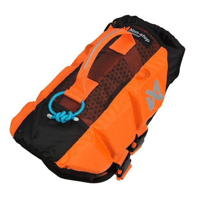 Рятувальний жилет для собак Protector life jacket Non-stop dogwear Чорний/Помаранчевий 4
